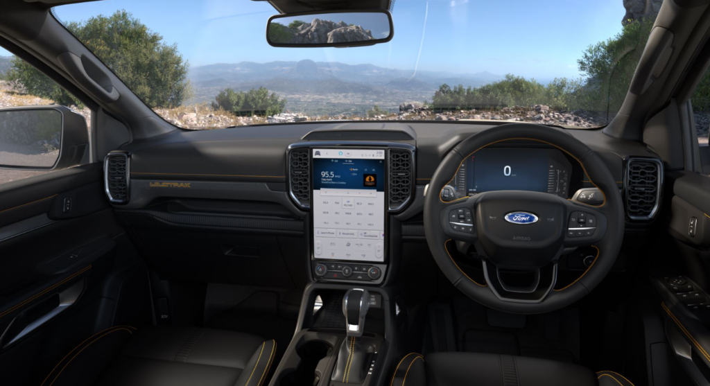 2025 Ford Ranger Interior