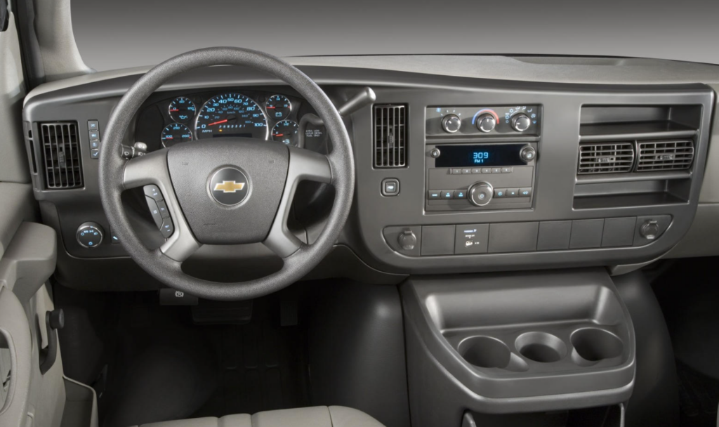 2025 Chevrolet Express Cargo Interior