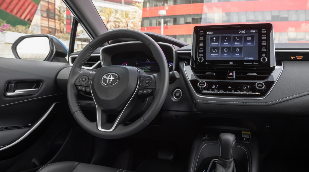 2025 Toyota Corolla Hatchback Interior